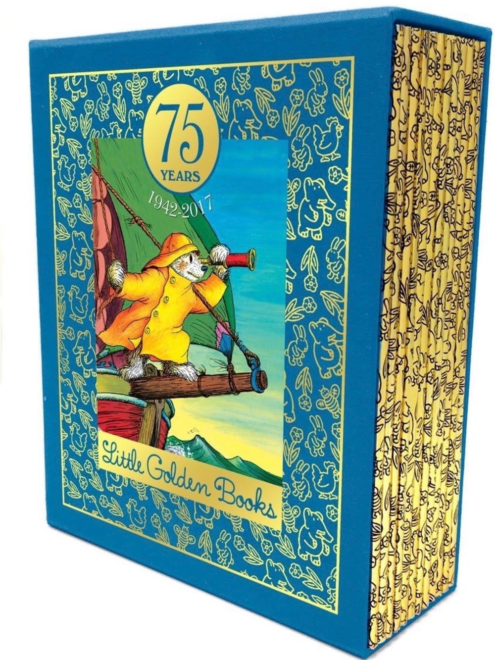 Little Golden Books 75th Anniversary Blue Collector Box Set